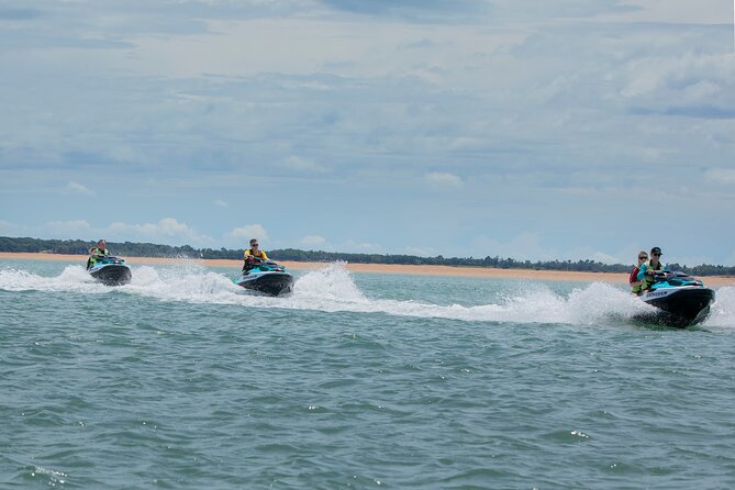 1-Hour Thunderball WWII Adventure Jet Skiing in Darwin - A lesson for first-time jet ski riders