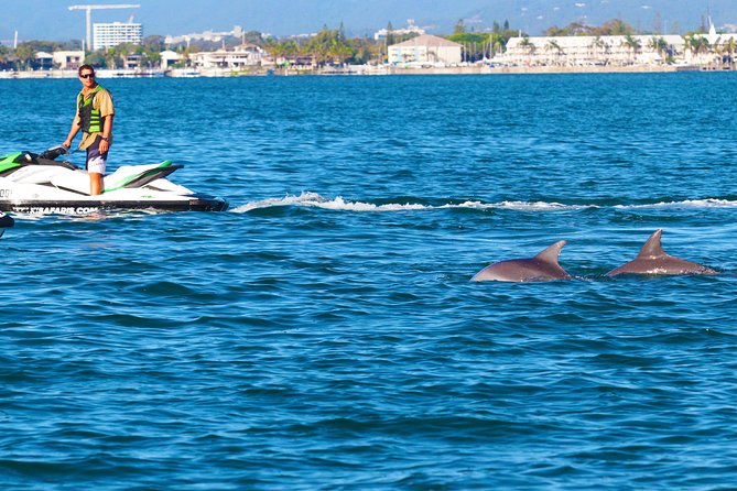 1hr Jet Ski Safari - The ride north toward South Stradbroke Island