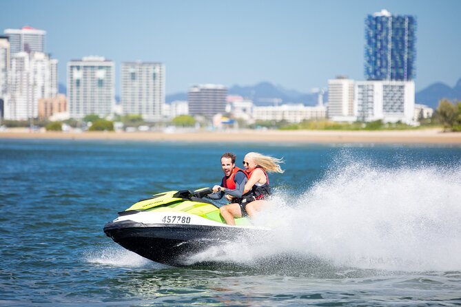 2.5 hr Jet Ski Safaris tour - Ultimate Adventure + island stop - The South Stradbroke Island break