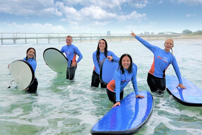 2 Hour Surf Lesson At The Spit, Main Beach (Ages 14+) - Equipment, changing, and parking