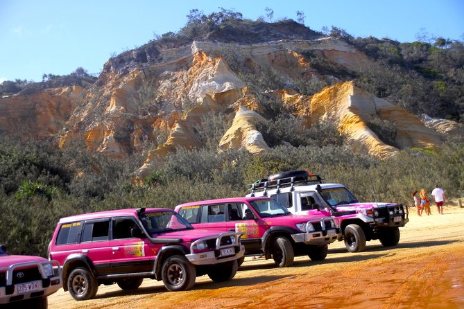 3 Day PINK4WD Tagalong Tour - K'gari/Fraser Island - 75 Mile Beach, Indian Head, and the Maheno wreck
