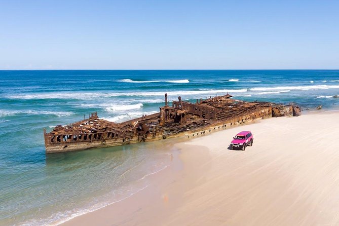 3 Day PINK4WD Tagalong Tour - K'gari/Fraser Island - Lake Allom and the turtle swim