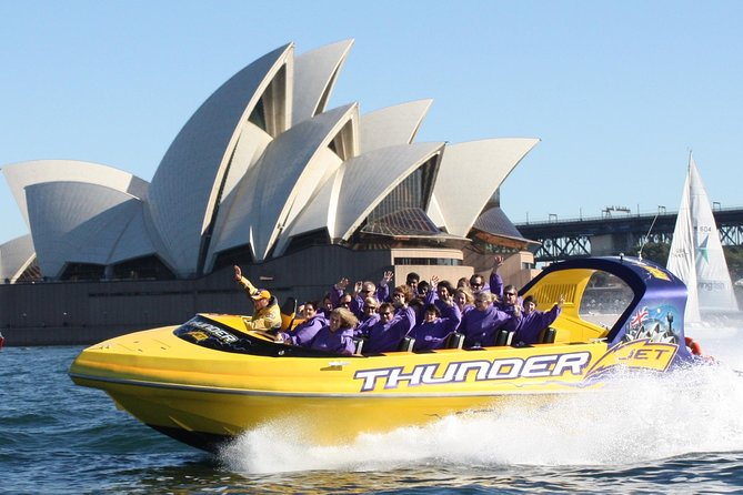 30-Minute Sydney Harbour Jet Boat Ride on Thunder Twist - Sydney Opera House views before the speed begins