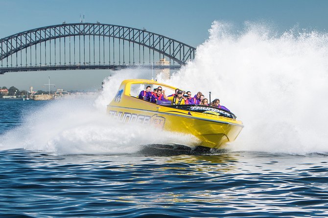 30-Minute Sydney Harbour Jet Boat Ride on Thunder Twist - Luna Park and the harbour’s playful side