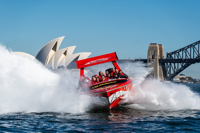 30-Minute Sydney Harbour Jet Boat Thrill Ride - Circular Quay, Opera House, and Harbour Bridge