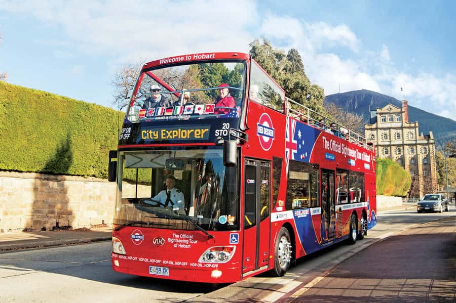 48-Hour Hobart City Loop Tour and Mt Wellington - Seeing Hobart from the open top deck