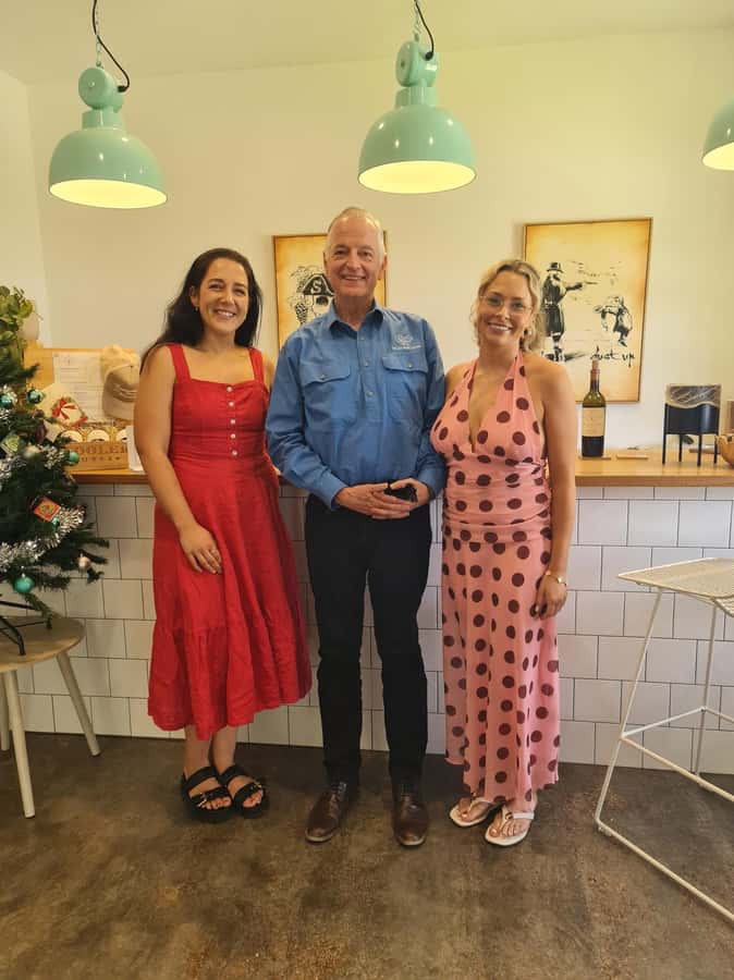 A Barossa Valley pickup: Wine and Heritage Tour, Local Guide - The first two winery stops: tasting with room to ask questions