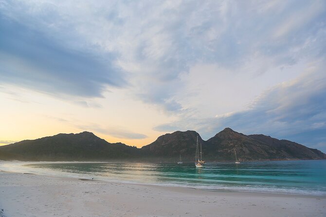 A Day At Wineglass Bay - Honeymoon Bay for a quick swim