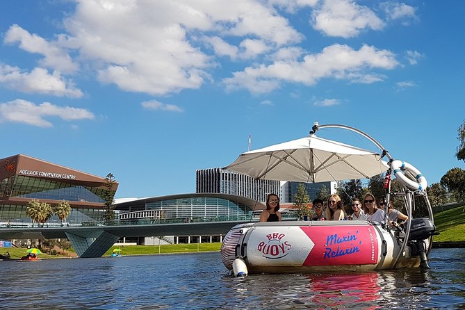 Adelaide 2-Hour BBQ Boat Hire for 7-10 People - Steering, stopping, and settling into the river