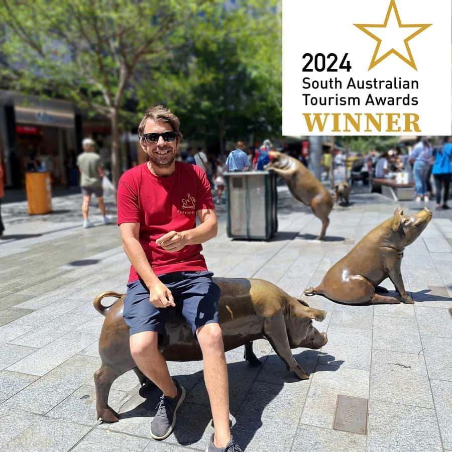 Adelaide: Guided Ultimate Walking Tour with Drink and Snack - Victoria Square and Adelaide’s less tidy beginnings
