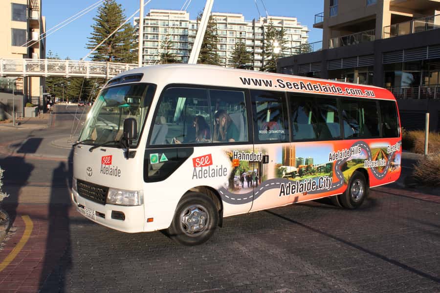 Adelaide: Half-day McLaren Vale & Glenelg Wine Tasting Tour - Along the coast to Glenelg
