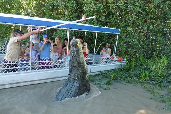 Adelaide River Cruises - Jumping Crocodile Experience - Leaving Middle Point for the Adelaide River