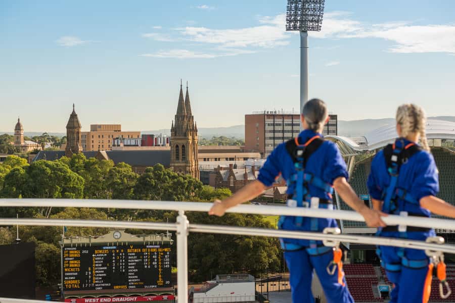Adelaide: Rooftop Climbing Experience of the Adelaide Oval - Climbing the Roofline Safely