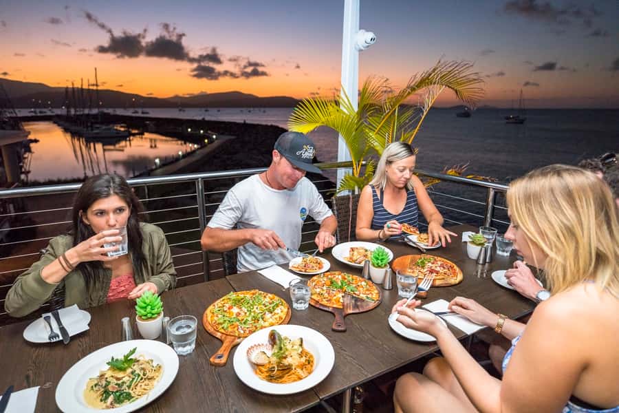 Airlie Beach: 3-Hour Sunset Segway Tour with Dinner - The courtesy minibus gets the evening started