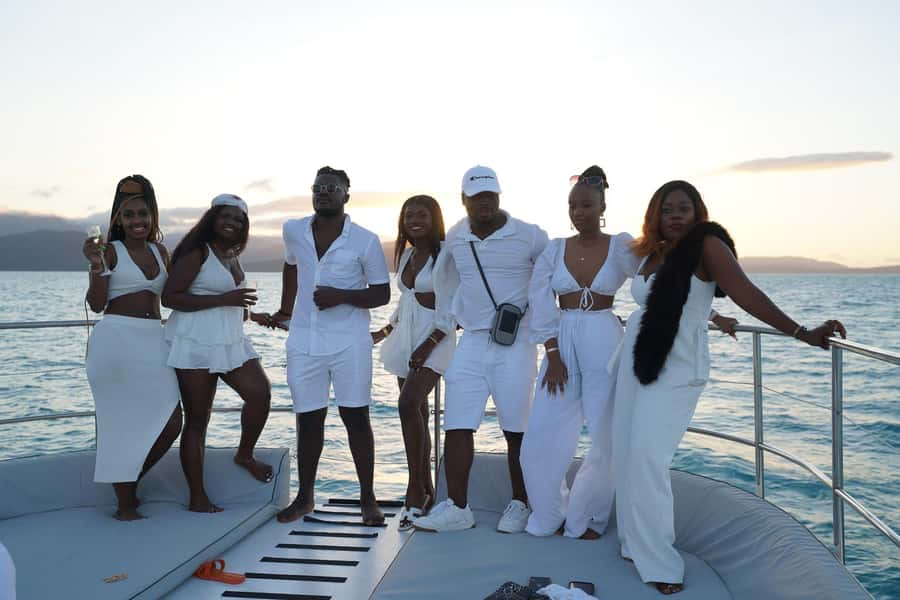Airlie Beach: BYOB Sunset Sail in Style Catamaran Cruise - The route around Pioneer Bay and Airlie Beach