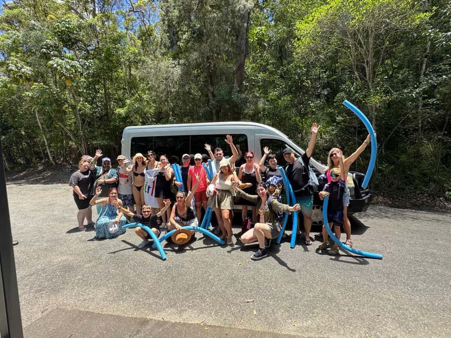 Airlie Beach: Roundtrip Tour to Cedar Creek. - The ride from Airlie Beach to Cedar Creek