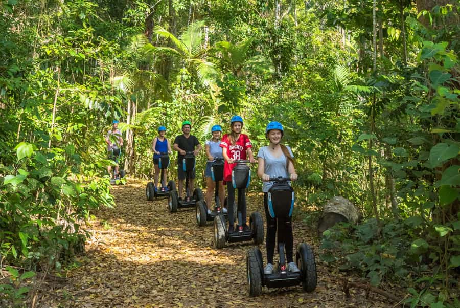 Airlie Beach: Segway Rainforest Discovery Tour - Learning to ride before the trail