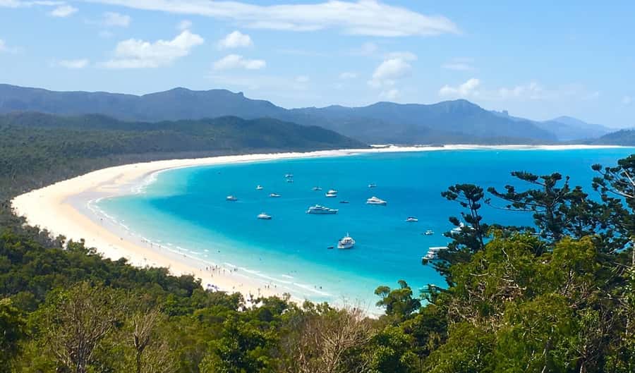 Airlie Beach: Whitehaven Beach BBQ & Hill Inlet Adventure - Hill Inlet Lookout and the swirling sands