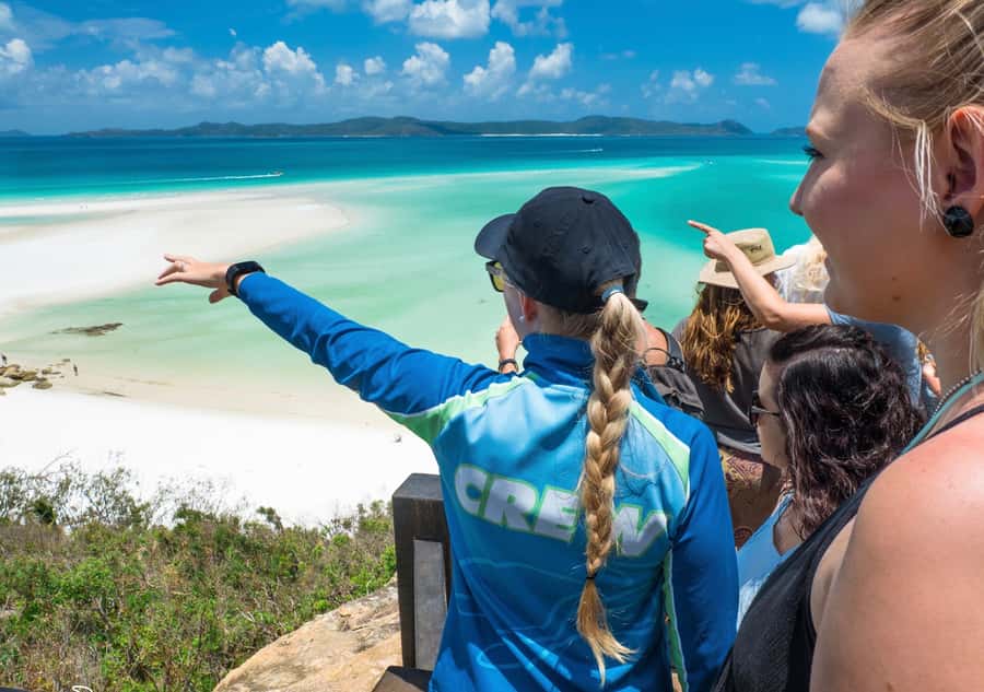 Airlie Beach: Whitehaven Beach Cruise and Hill Inlet - A BBQ lunch on the silica sand