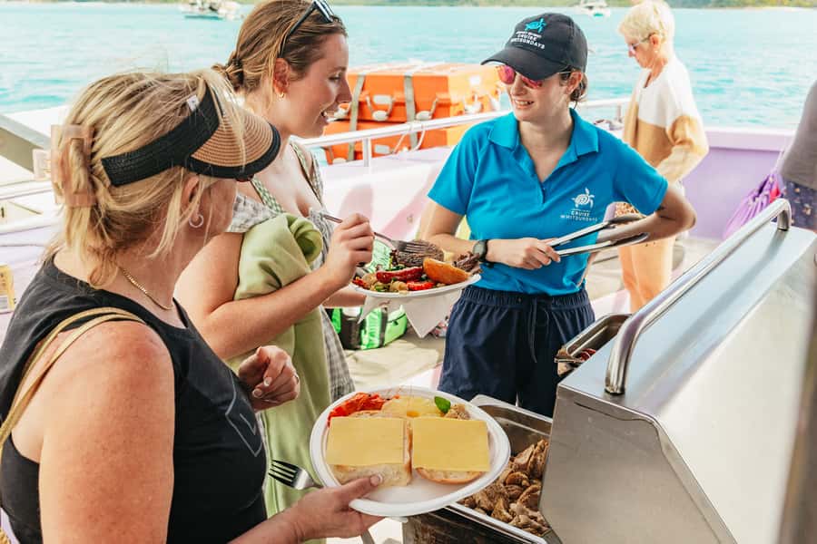 Airlie Beach: Whitsundays Full-Day Camira Sailing Adventure - The Hill Inlet walk and that famous view