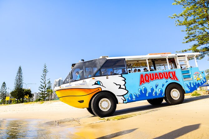 Aquaduck Gold Coast 1 hour City and River Tour - Starting among the lights of Surfers Paradise