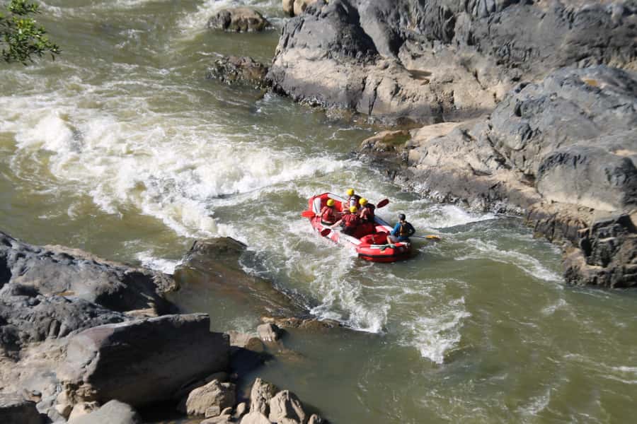 Barron Gorge: Half-Day Barron River White-Water Rafting - Meeting at Lake Placid and getting to the launch point