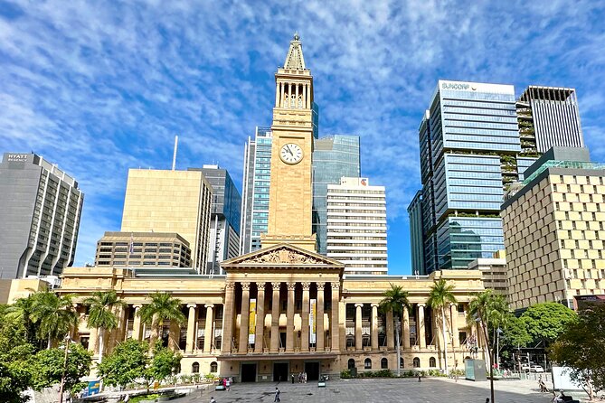 Best of Brisbane Walking Tour: local guide, snack, small group - ANZAC Square and Brisbane’s convict past