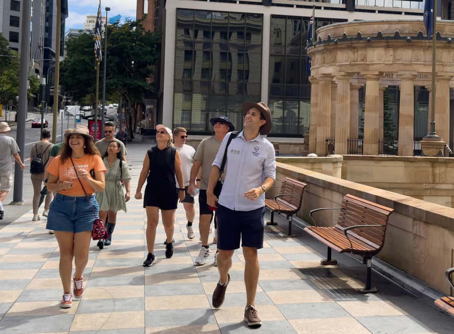 Best of Brisbane Walking Tour | Small Group & snack - Anzac Square and the city’s public memory