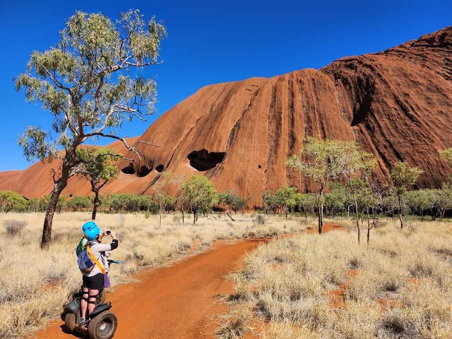 Best of Uluru - Segway and Walking Tour - Mutitjulu Waterhole and ancient rock art