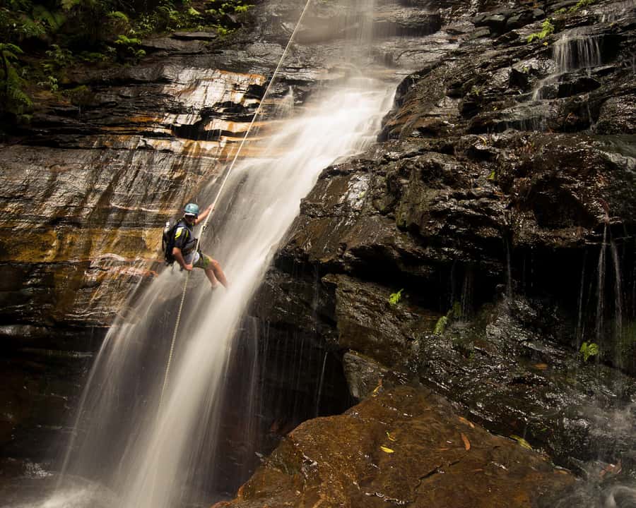 Blue Mountains: Abseiling and Canyoning Experience - A full day that earns its 450 minutes