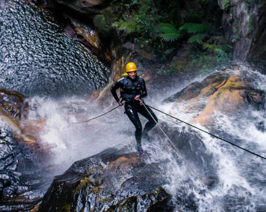 Blue Mountains: Abseiling and Canyoning Experience - Morning practice on the Blue Mountains cliffs