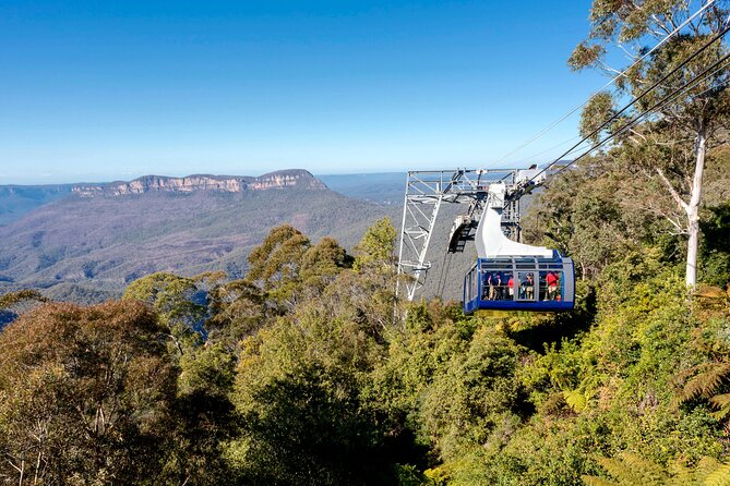 Blue Mountains Adventure w Scenic World, Zoo, Koala Photo & Ferry - Katoomba Cascades and a 45-minute lunch stop in Leura