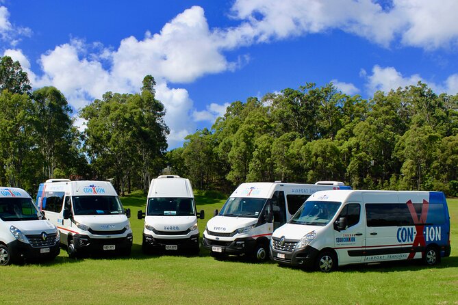 Brisbane Airport: Shared Transfer to Gold Coast - What the 21-seat coach ride is like