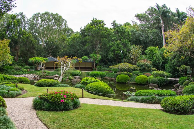 Brisbane Bus Tour: Max 10 people | Half Day | Morning tea inc. - New Farm Park: greenery, flowers, and Story Bridge views