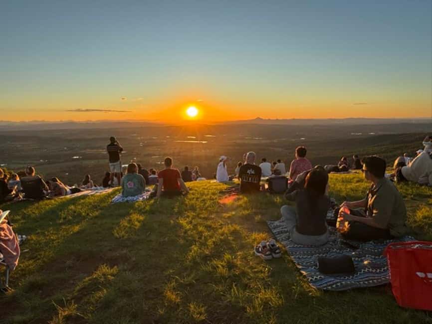 Brisbane: Glow Worms, Sunset, Star Gazing & BBQ - Walking beneath the glow worms