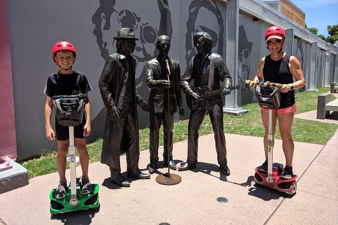Brisbane Mini Segway Tour - Crossing the Kurilpa Bridge