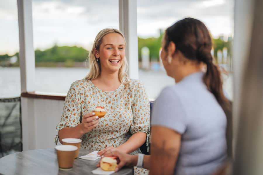 Brisbane: Morning Sightseeing Cruise: 10:30am-12pm (90min) - Morning tea, scones, and the onboard bar
