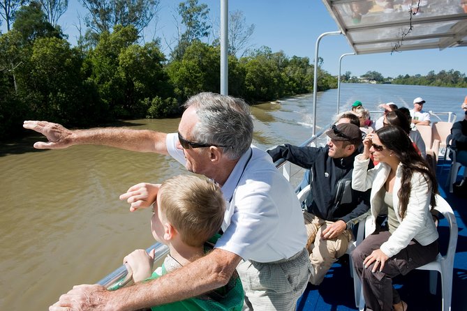 Brisbane River Cruise with entry to Lone Pine Koala Sanctuary - Kangaroos, lorikeets, reptiles, and birds of prey