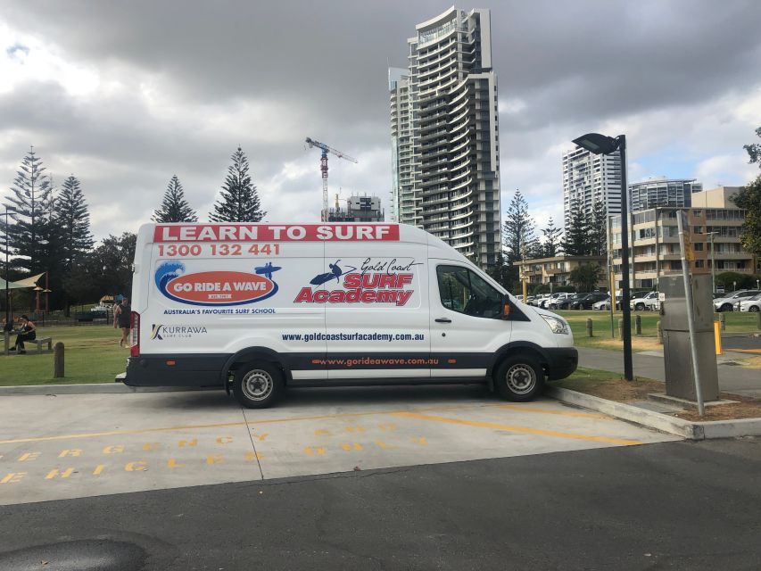 Broadbeach: 2 Hour Surf Experience on the Gold Coast - The final part of the lesson and the post-surf shower