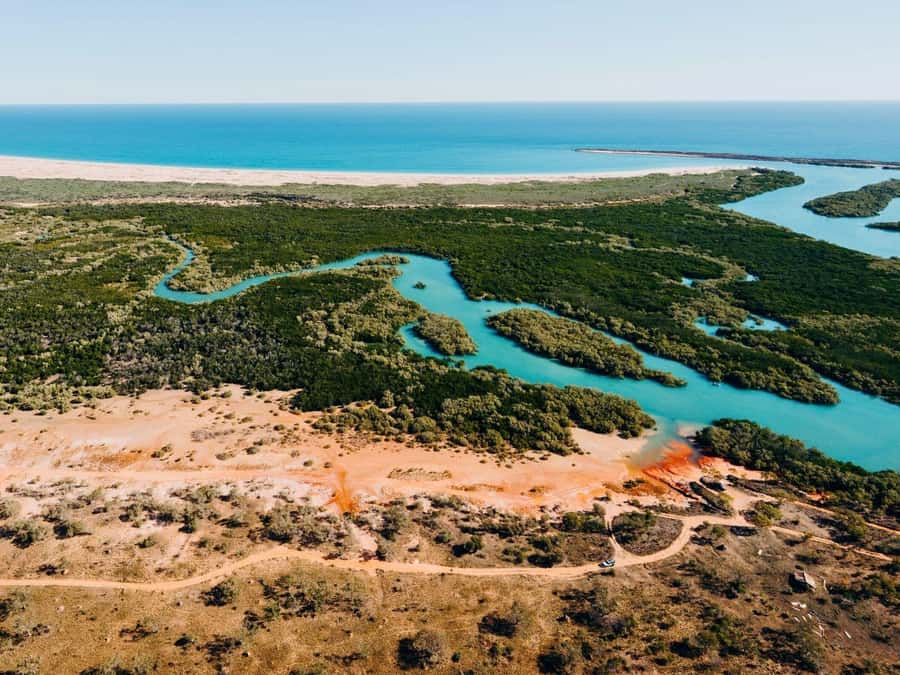 Broome: 30-Minute Scenic Helicopter Flight - The flight begins with Broome and Cable Beach
