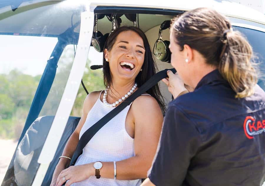 Broome: Helicopter Flight and Willie Creek Pearl Farm Tour - Morning tea and Aboriginal damper
