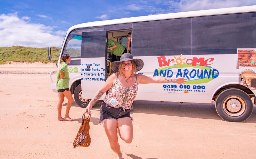 Broome: Panoramic and Discovery - Morning Tour w/ Transfers - Entrance Point and Roebuck Bay show another side of the coast