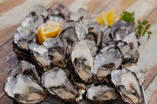 Bruny Island Traveller - Gourmet Tasting and Sightseeing Day Trip from Hobart - Adventure Bay lunch and fresh oysters
