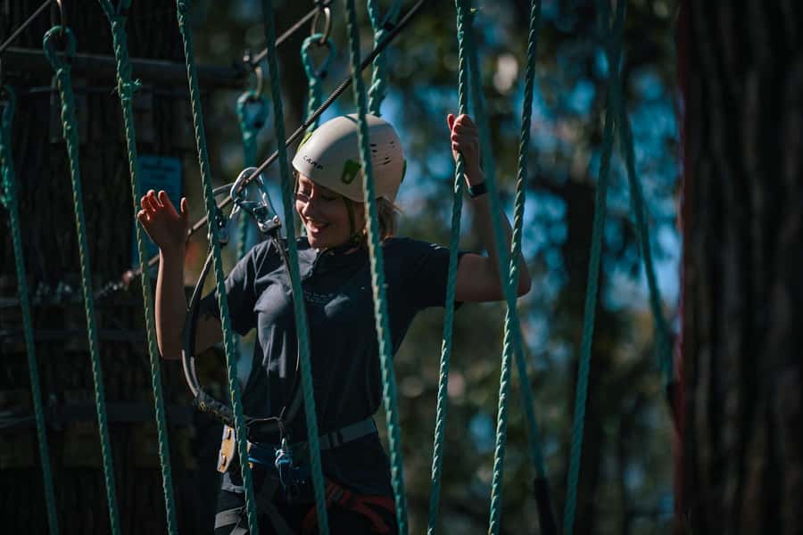 Busselton: Forest Adventure with Zip Lining and Rope Course - What the two-hour session feels like