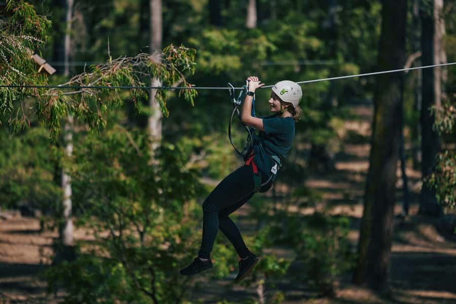 Busselton: Forest Adventure with Zip Lining and Rope Course - The safety briefing sets the tone