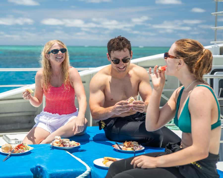 Cairns: 2-Day Great Barrier Reef and Fitzroy Island Tour - The Dreamtime boat adds more than reef facts