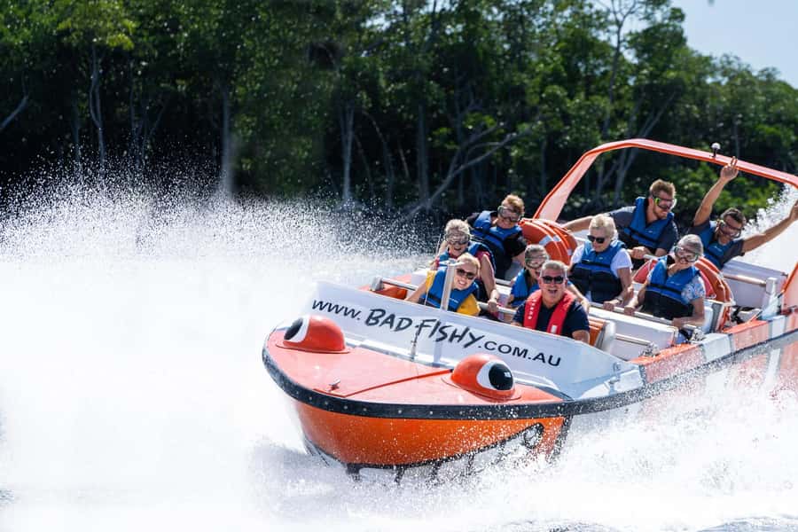 Cairns: 35-Minute Jet Boating Ride - Speed, spins, and the wet factor