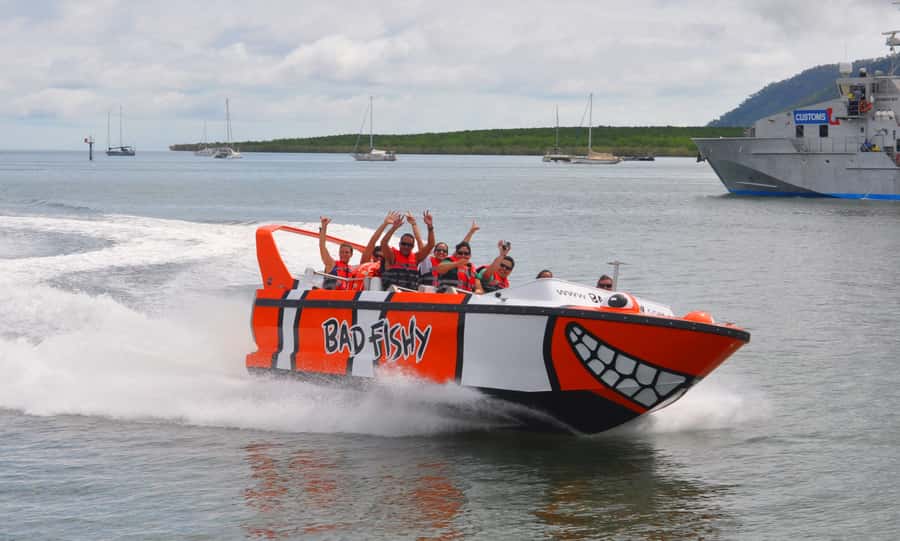Cairns: 35-Minute Jet Boating Ride - Trinity Inlet from the water