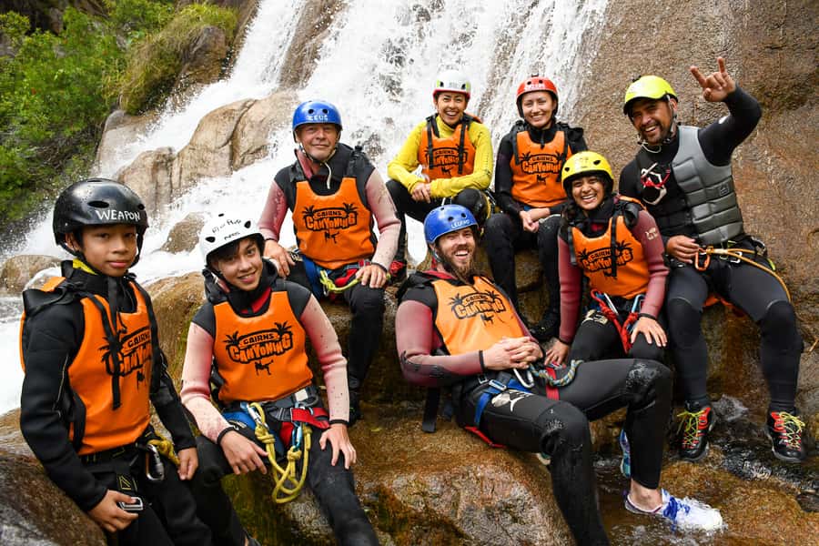 Cairns: Behana Gorge Rainforest Canyoning Tour - Scrambling through waterways and water caves