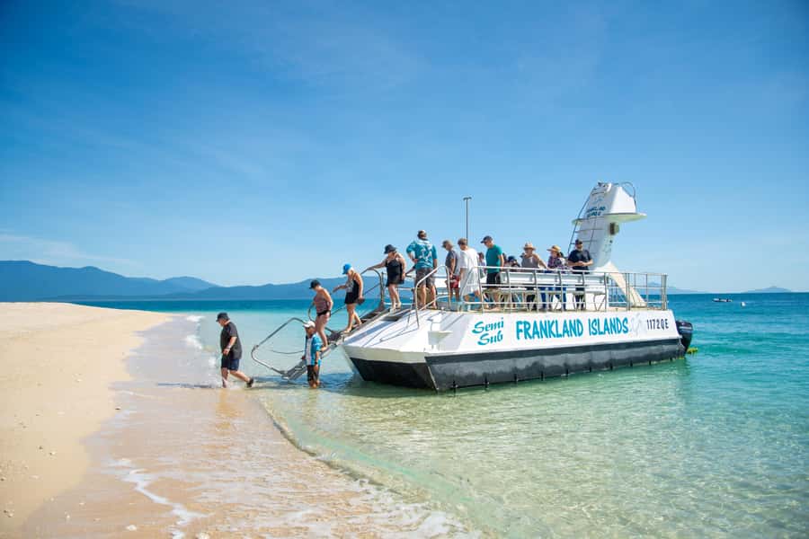Cairns: Frankland Islands Great Barrier Reef Tour - Choosing your island activities
